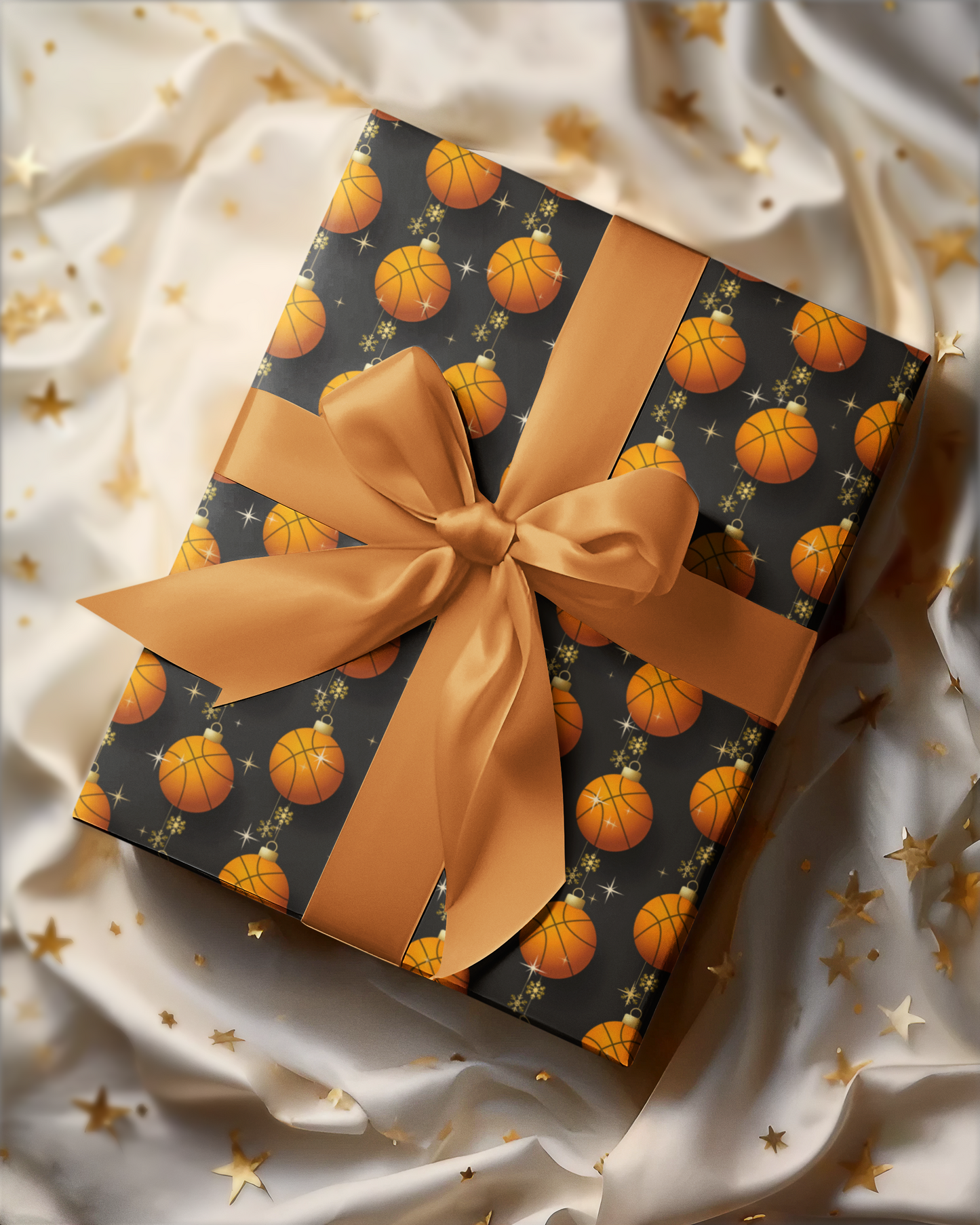 Christmas Basketball Wrapping Paper