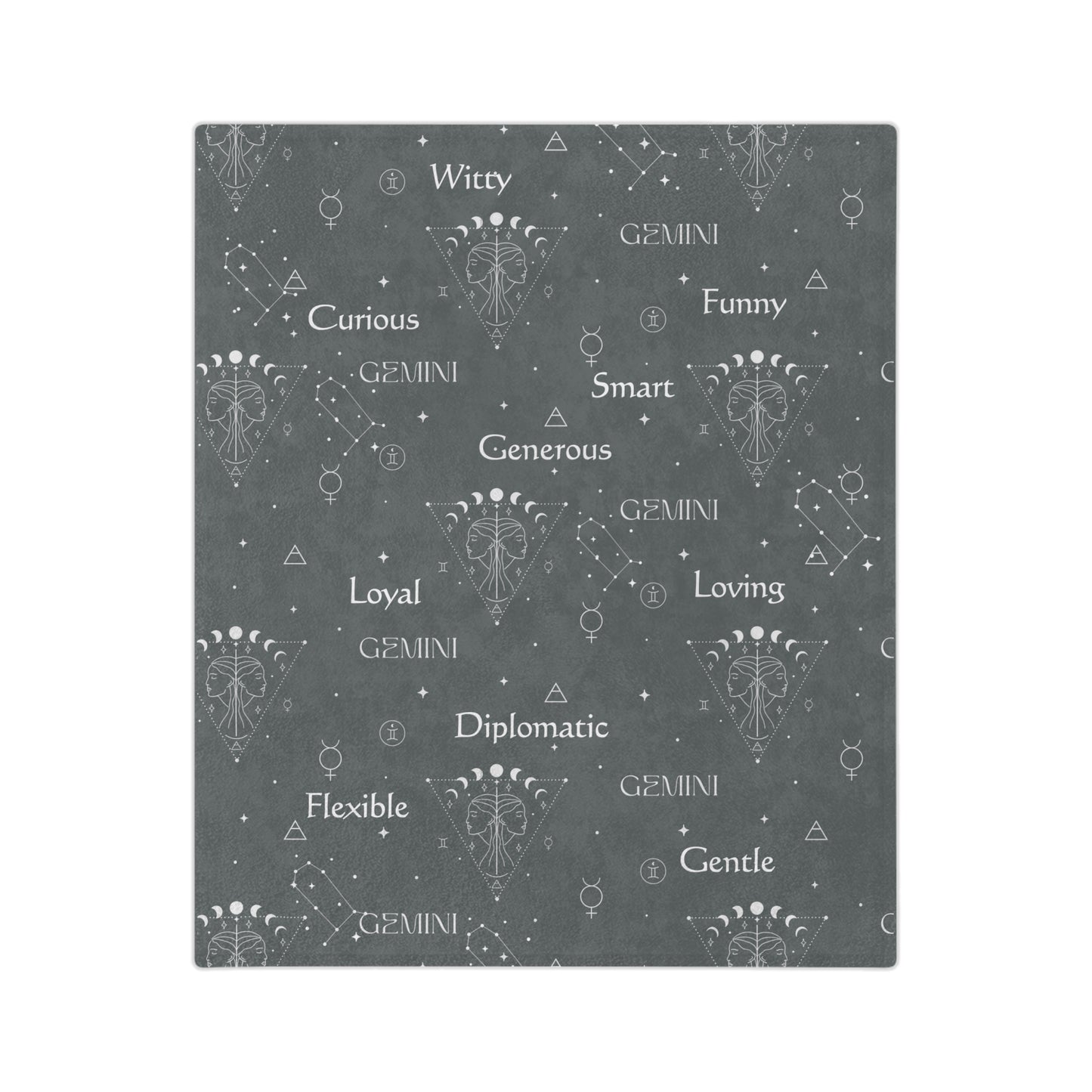 Gemini Zodiac Blanket