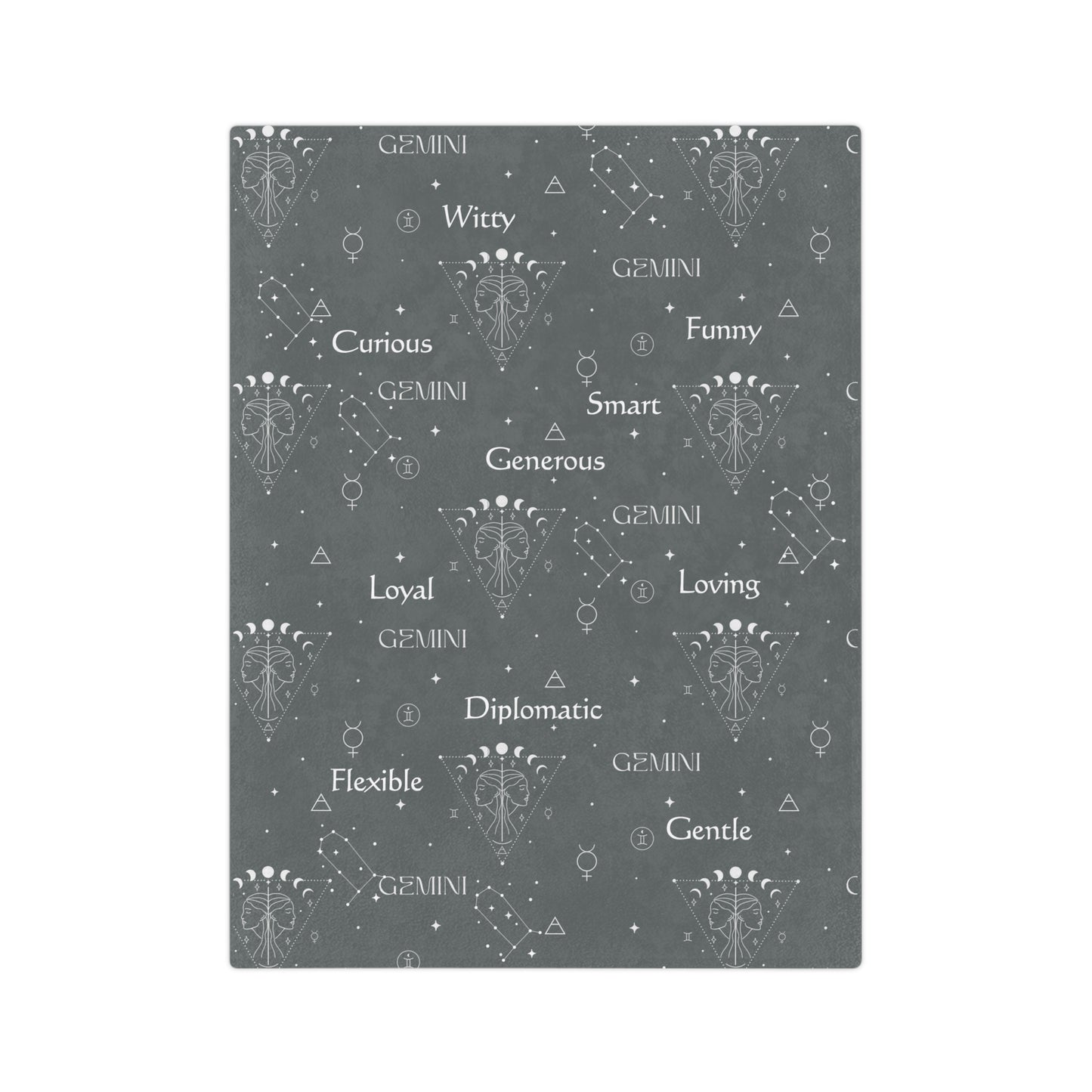 Gemini Zodiac Blanket