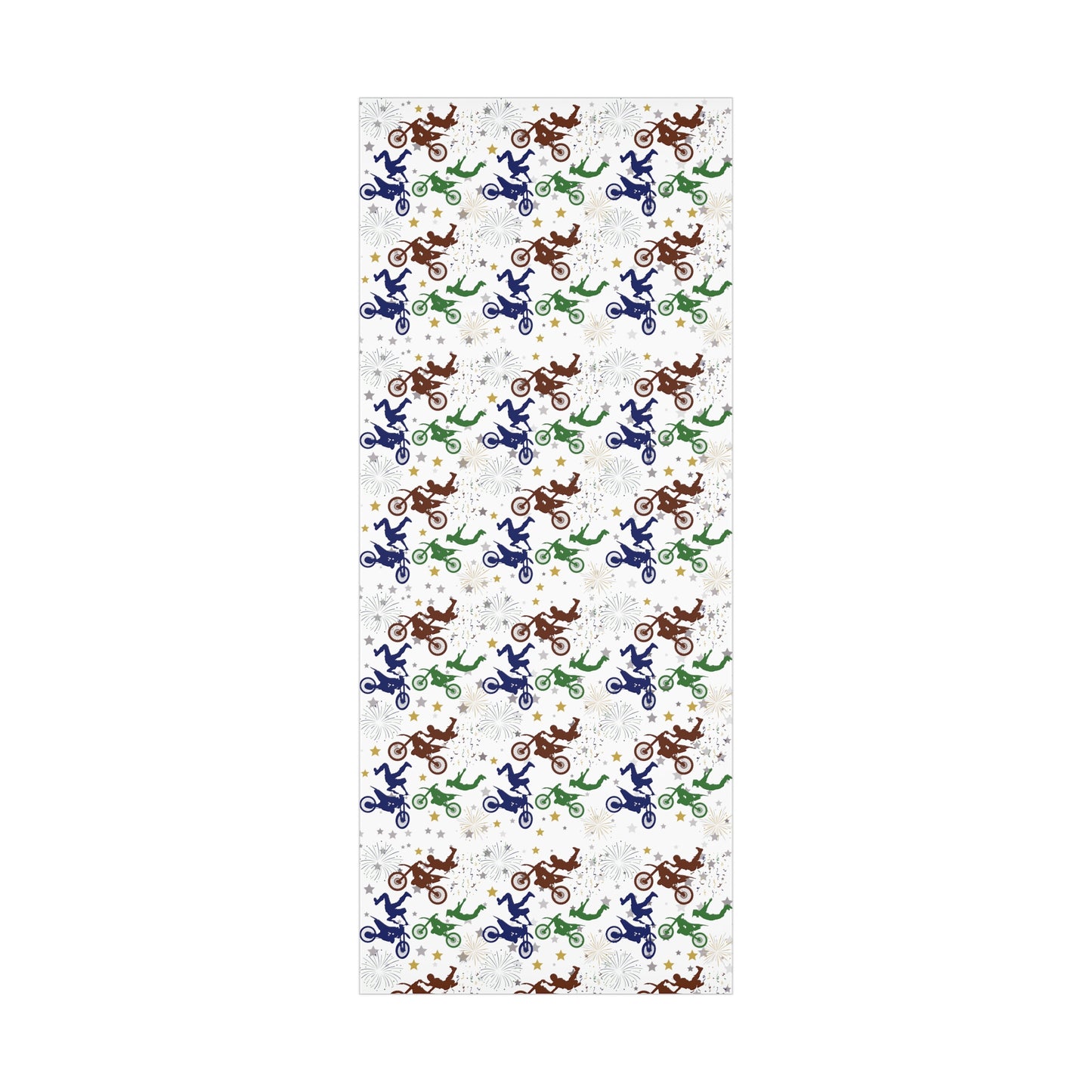 Dirtbike Wrapping Paper Roll Dirtbike Rider Gift Wrap
