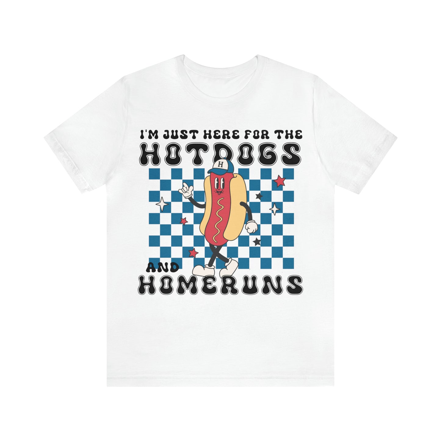 Hotdogs and Homeruns Baseball Shirt