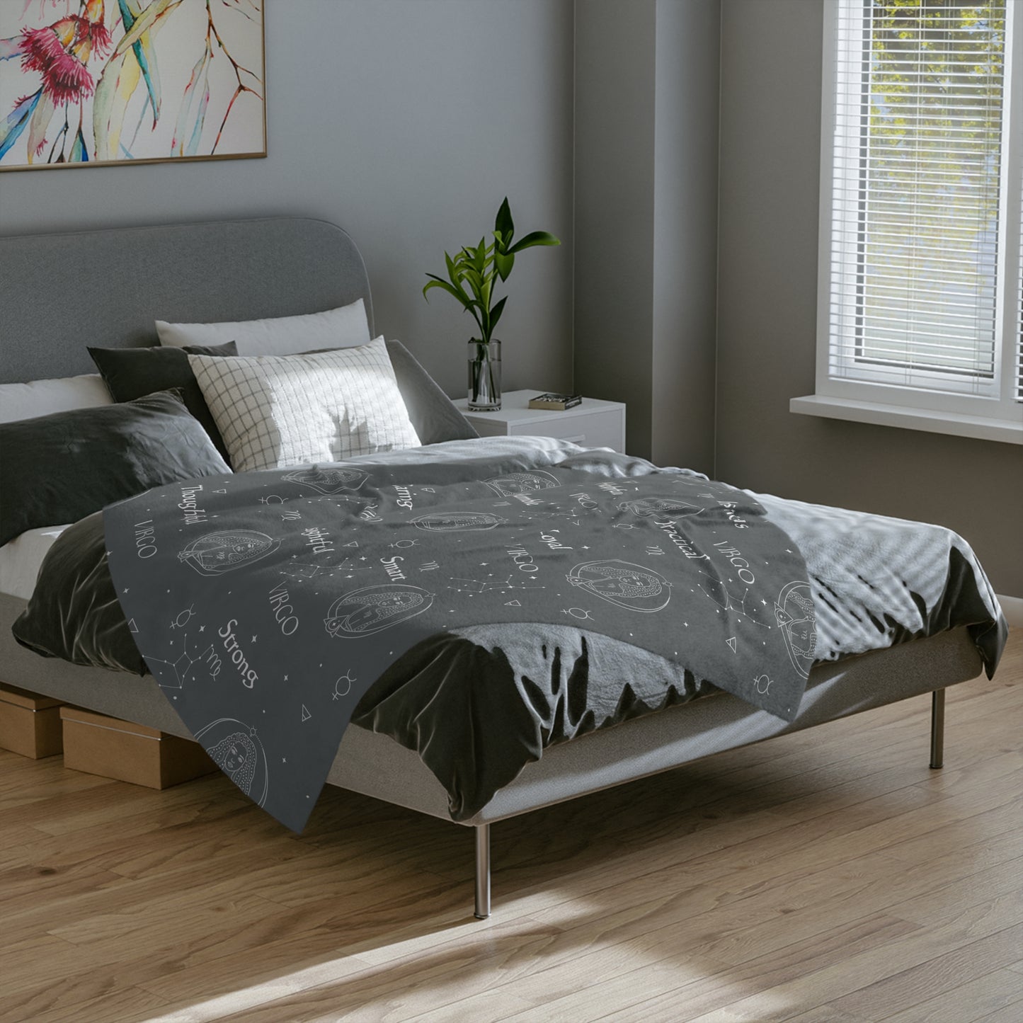 Virgo Zodiac Blanket