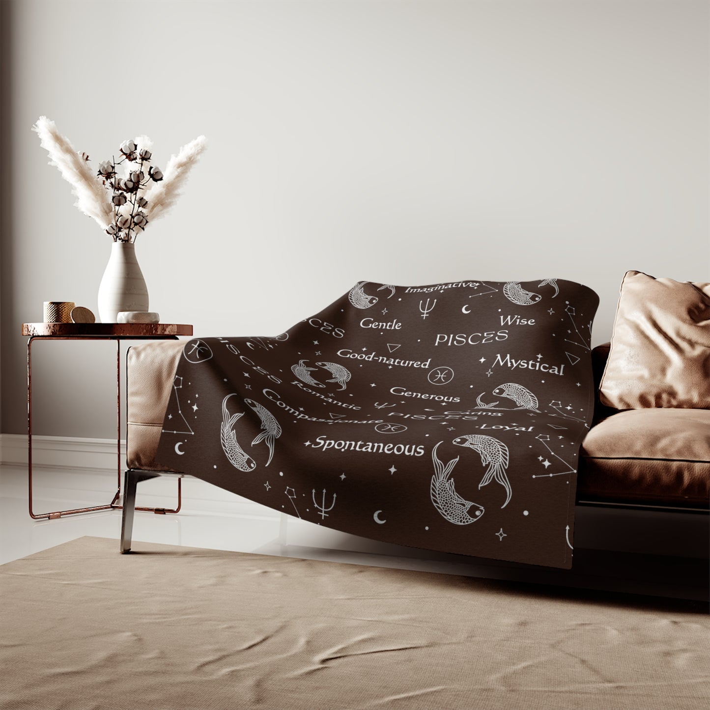 Pisces Zodiac Blanket