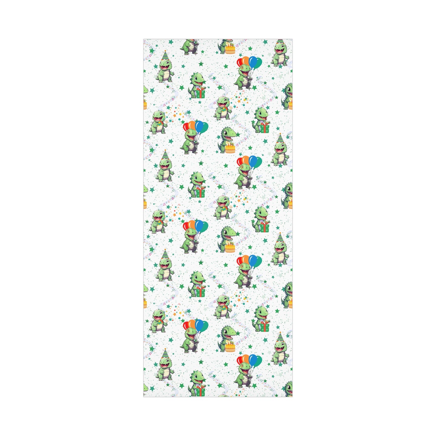 Dinosaur Wrapping Paper Birthday Wrapping Paper Roll Cute Gift Wrap For Kids Birthday 6 Foot Roll Gift Wrapping For Dinosaur Lover Gift