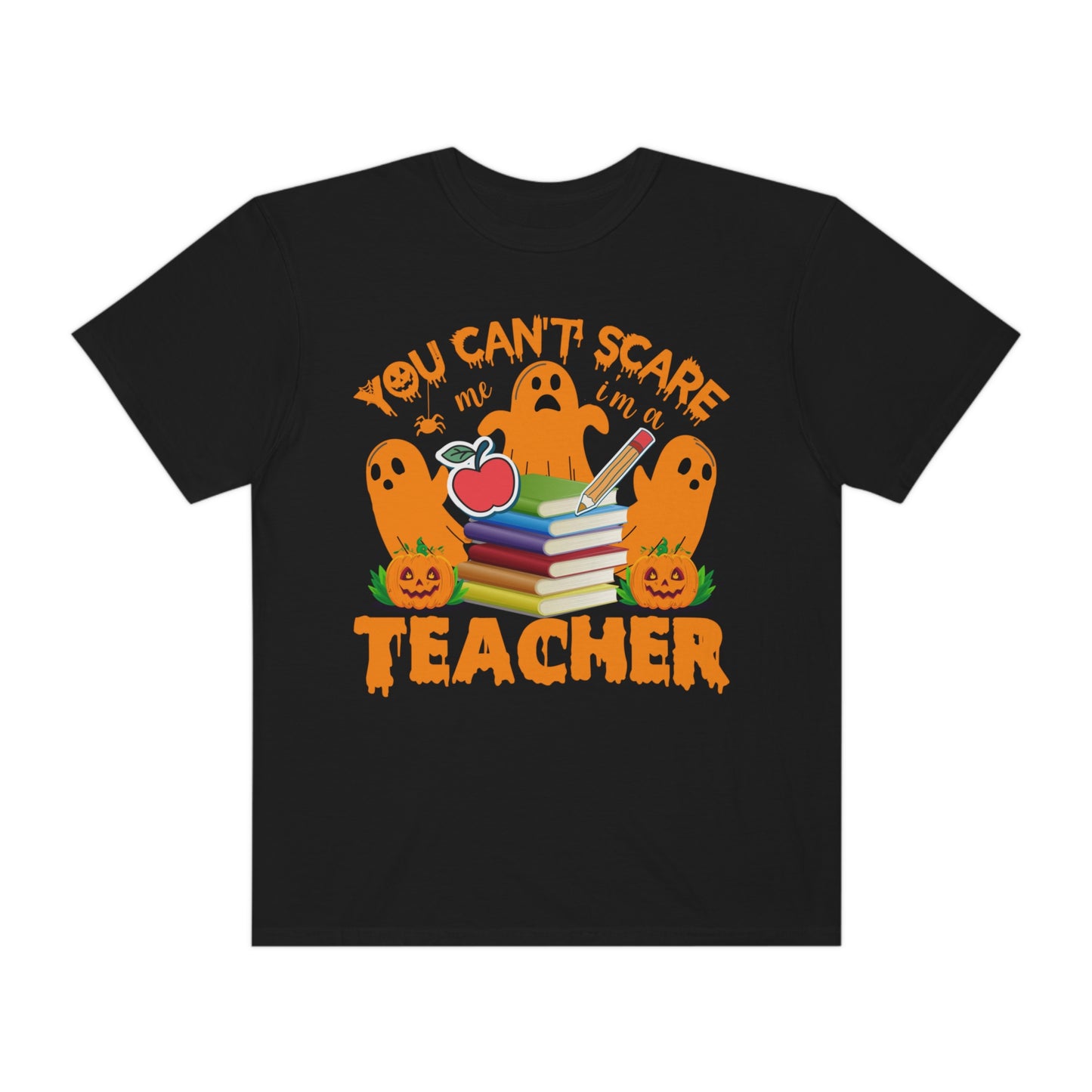 Halloween TShirt Comfort Colors Shirt For Teacher Retro Halloween T Shirt New Teacher Gift For Her Cute Halloween Tee Funny Halloween Shirt