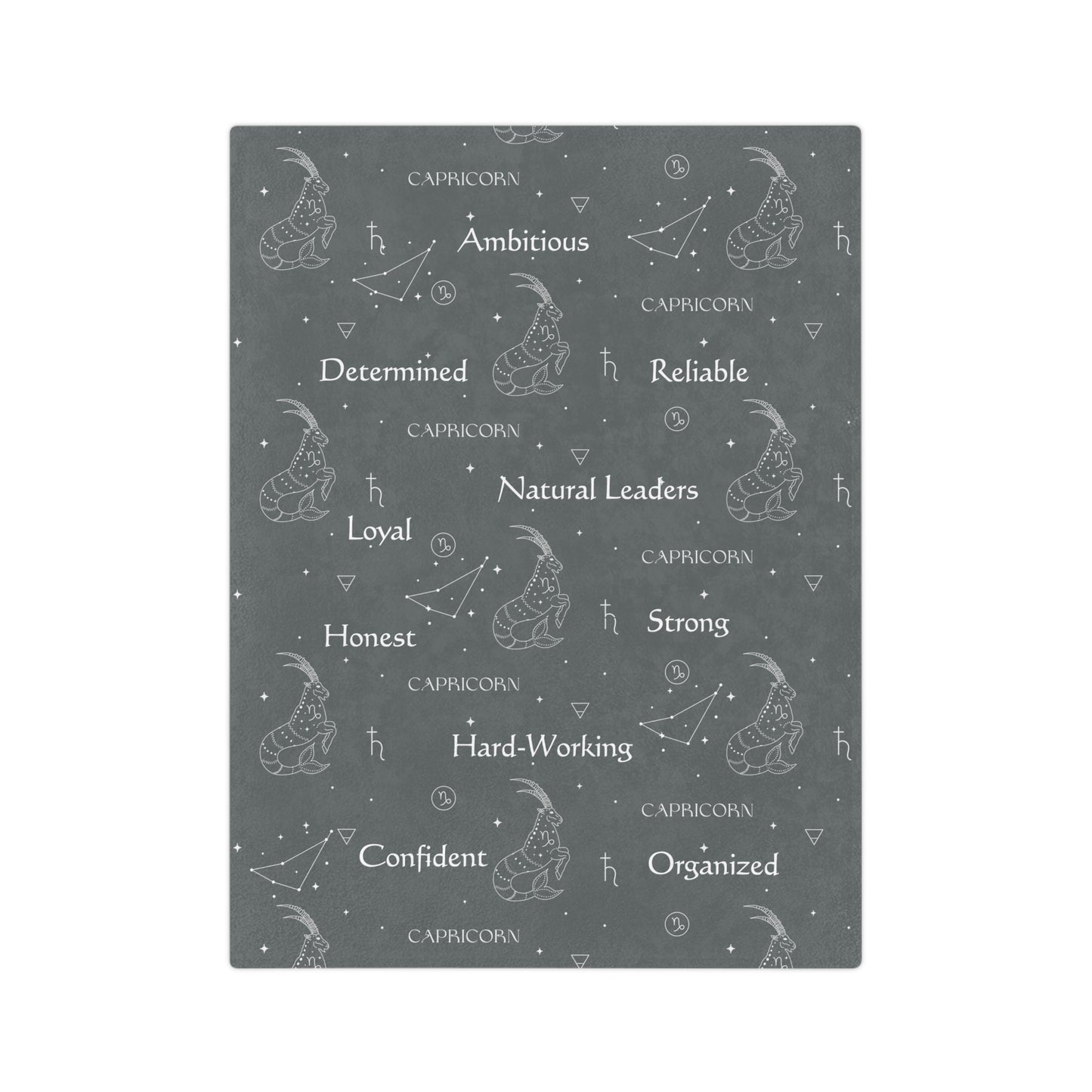 Capricorn Zodiac Blanket