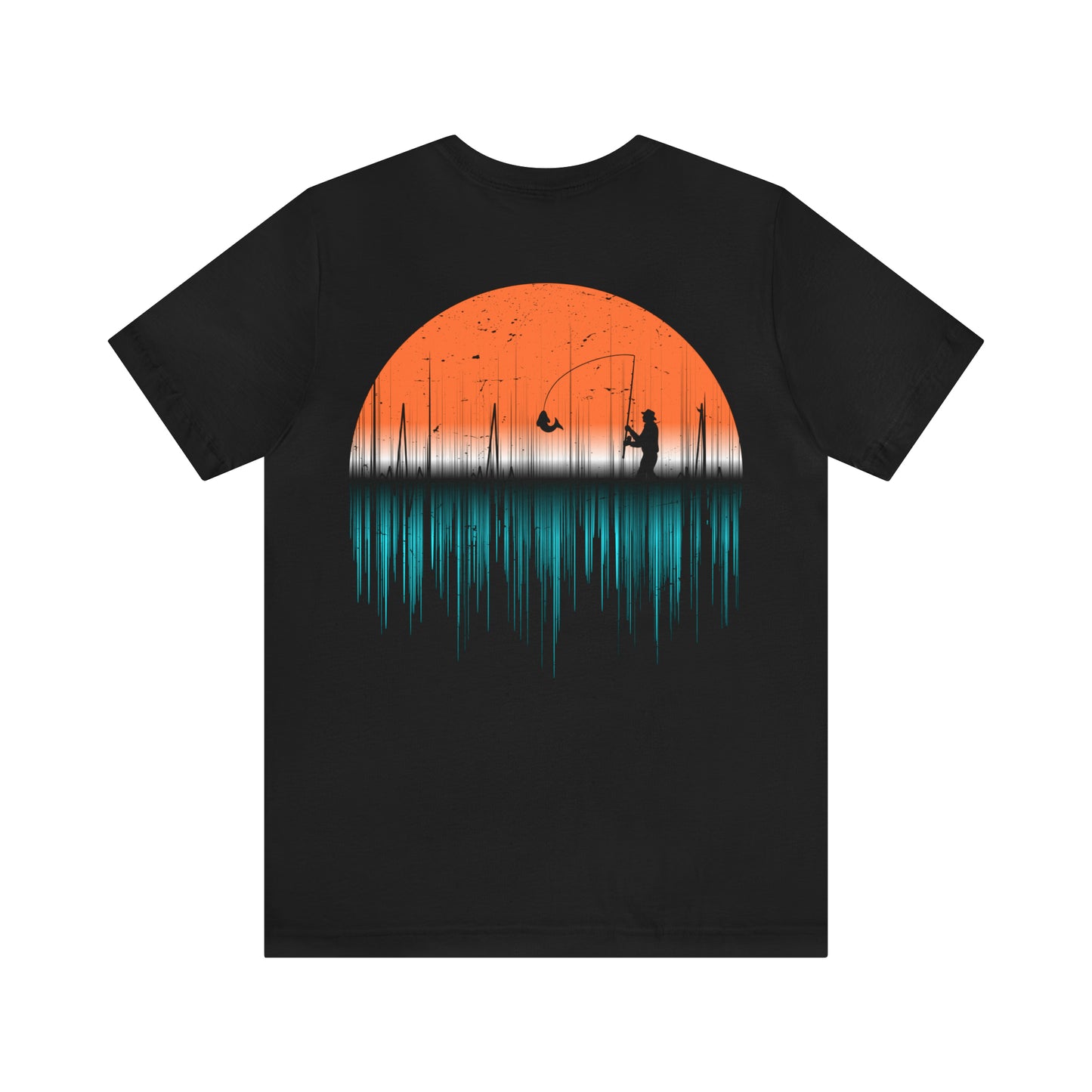 Mens Fishing Shirt, Gift For Fisherman Retro Sunset Shirt Bass Fishing Shirt Lake Shirt Mens Fly Fishing Shirt Grandpa Fishing Shirt