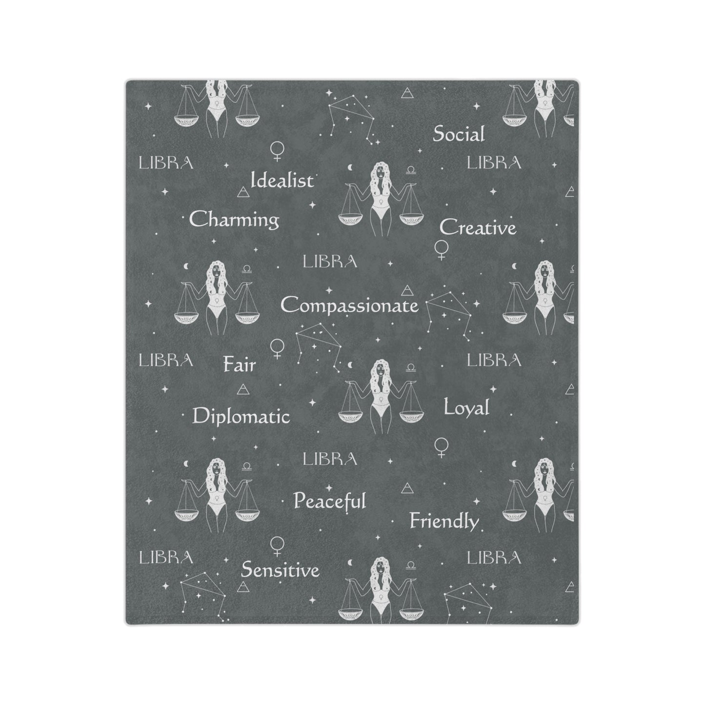 Libra Zodiac Blanket