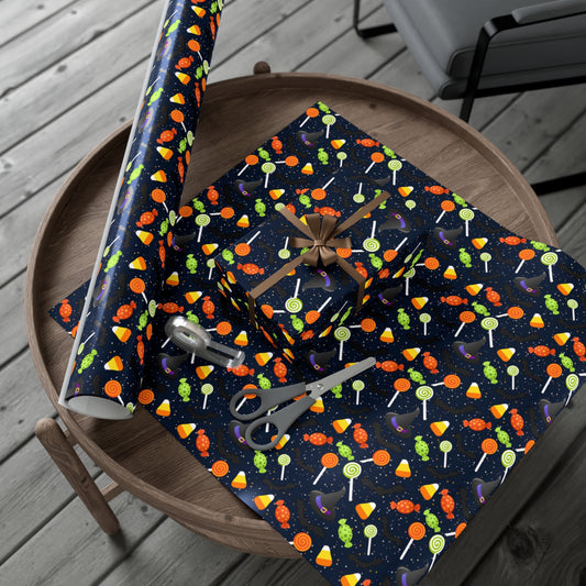 Witch Wrapping Paper Cute Halloween Wrapping Paper 6 Foot Wrapping Paper Roll Halloween Birthday Gift Wrap