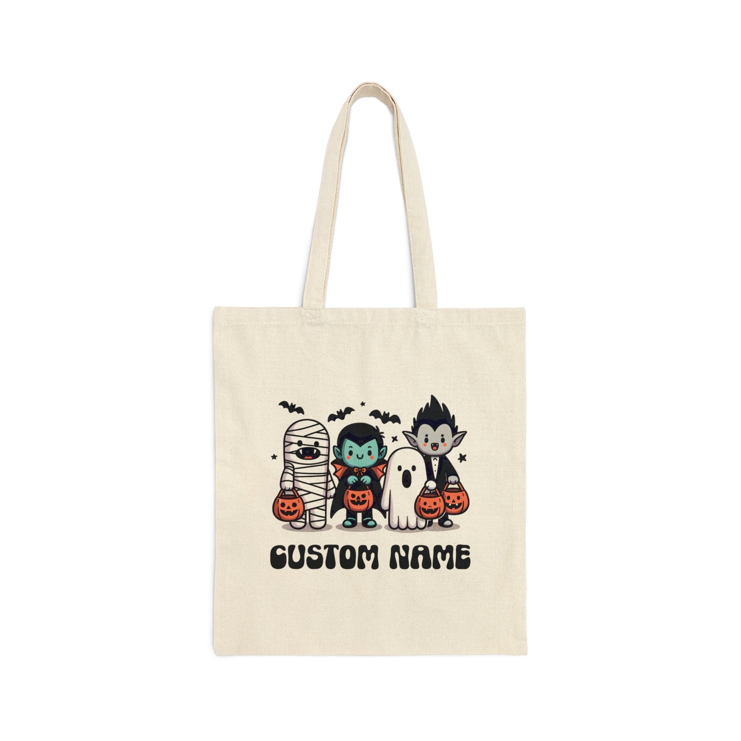 Personalized Halloween Tote Bag Trick or Treat Bag