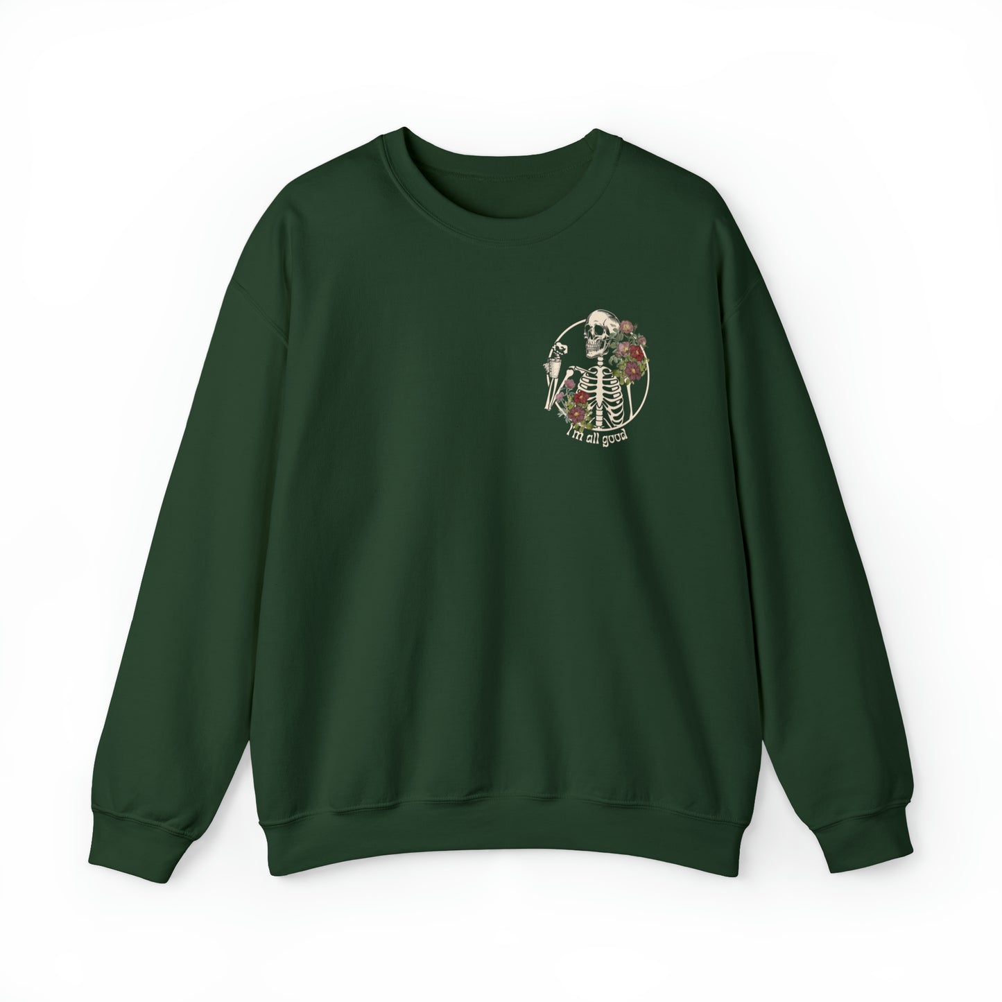 Floral Skeleton Sweatshirt