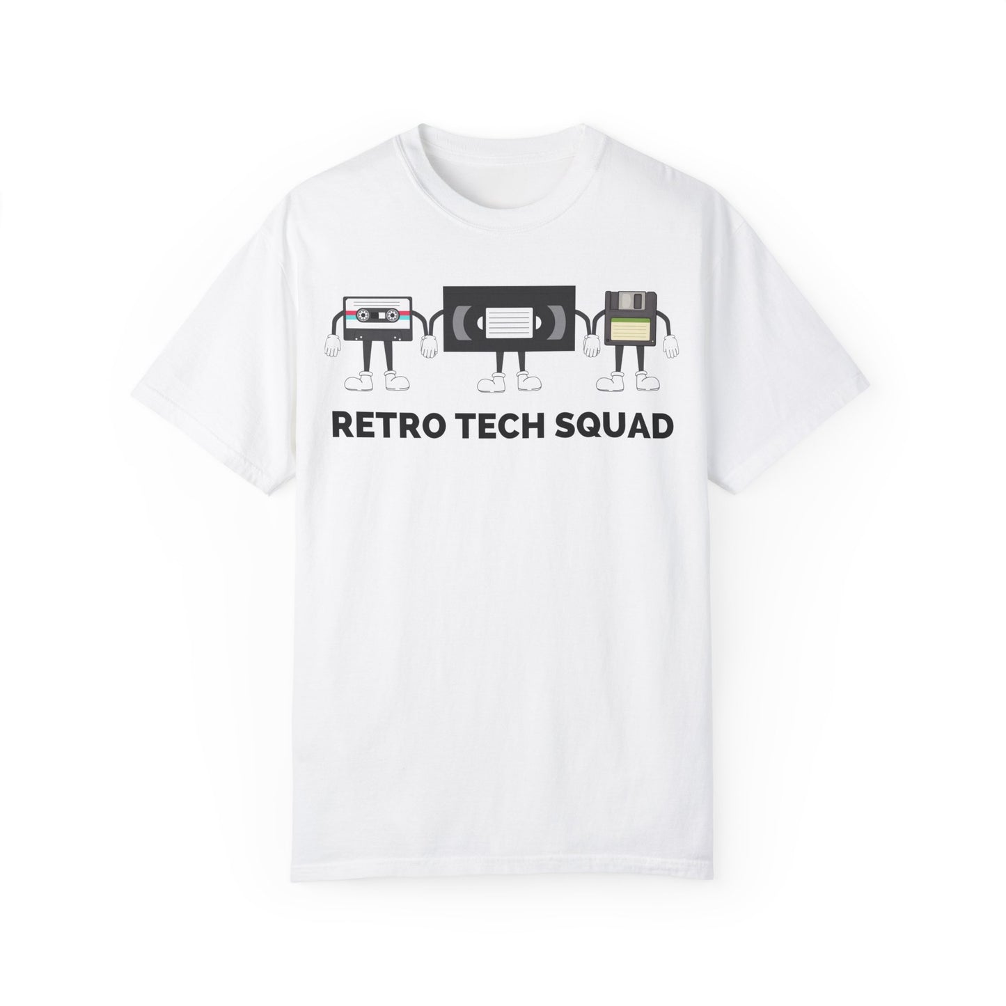 Retro Tech Squad Funny Retro Throwback Shirt