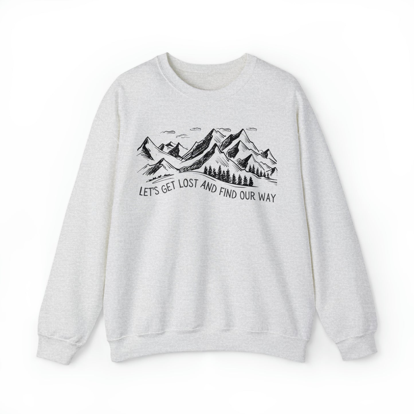 Mountain Sweatshirt Nature Lover Gift Hiking Sweatshirt