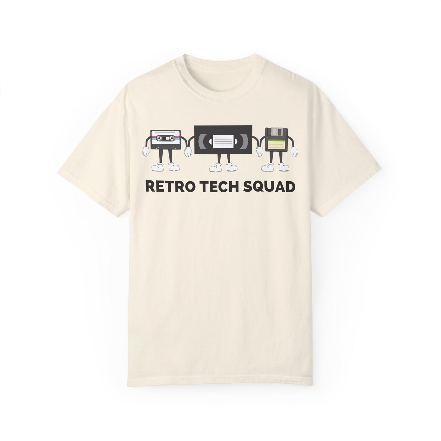 Retro Tech Squad Funny Retro Throwback Shirt