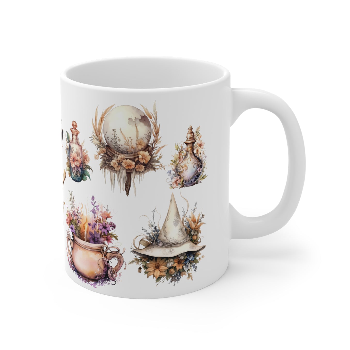 Boho Coffee Mug Halloween Kitchen Decor Witch Mug Boho Fall Decor Halloween Mug Fall Mug Halloween Gift For Her Autumn Mug Halloween Cup