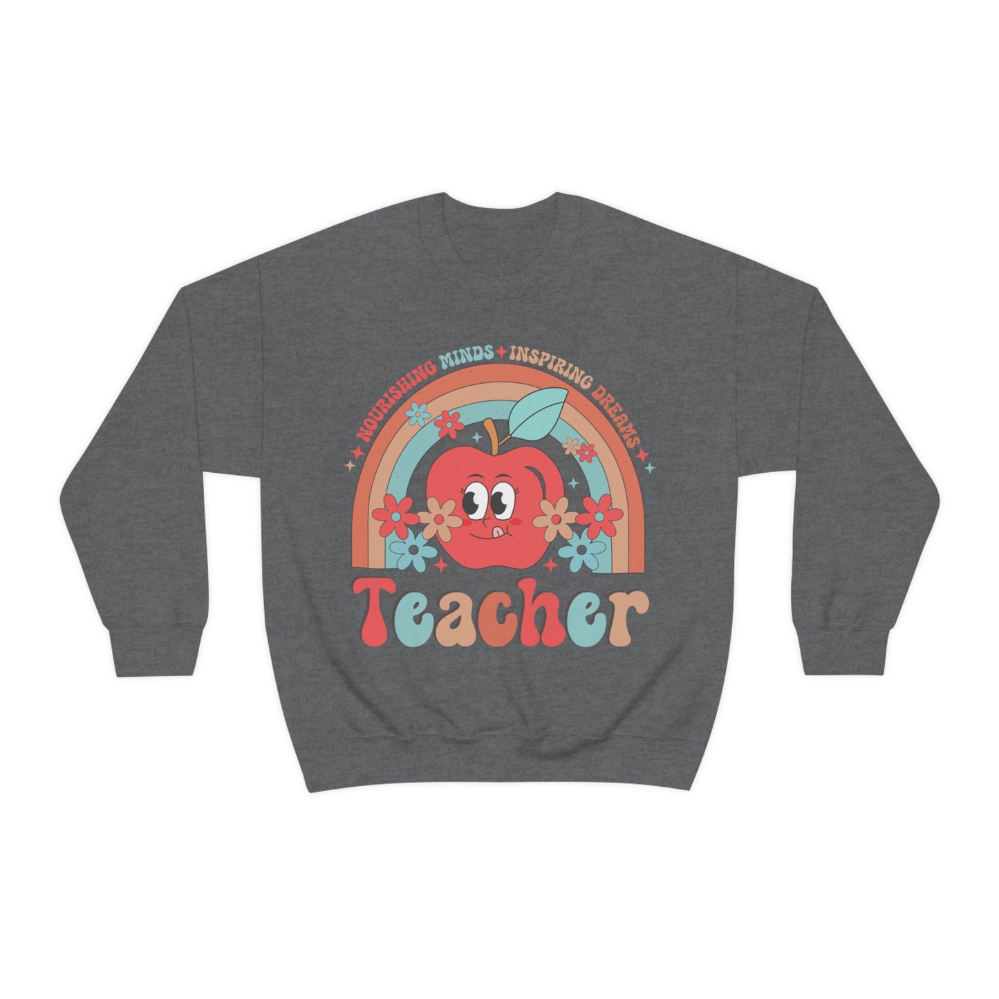 Retro Teacher Crewneck Sweatshirt Back to School Shirt For Teachers Gift For Teacher Educator Sweatshirts Pre K Teacher Shirts Gift For Her