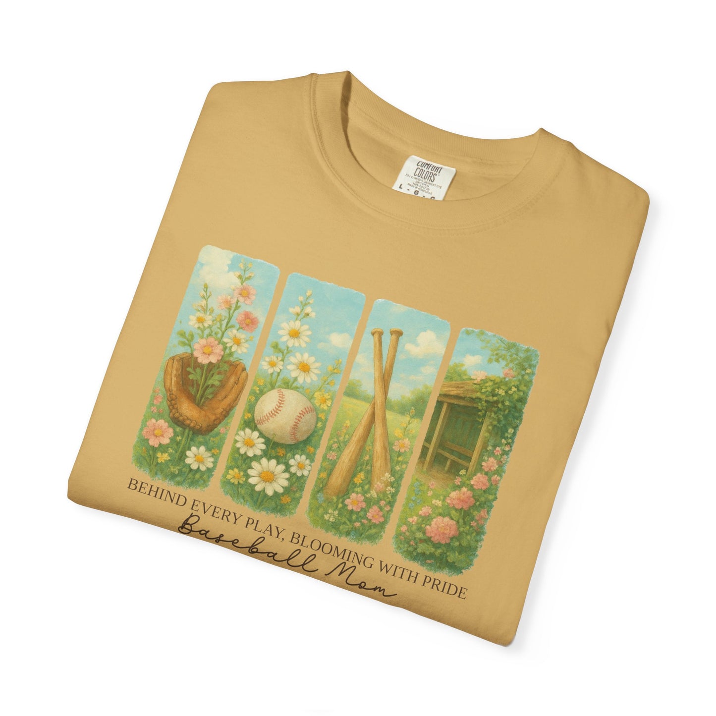 Floral Baseball Mom Shirt