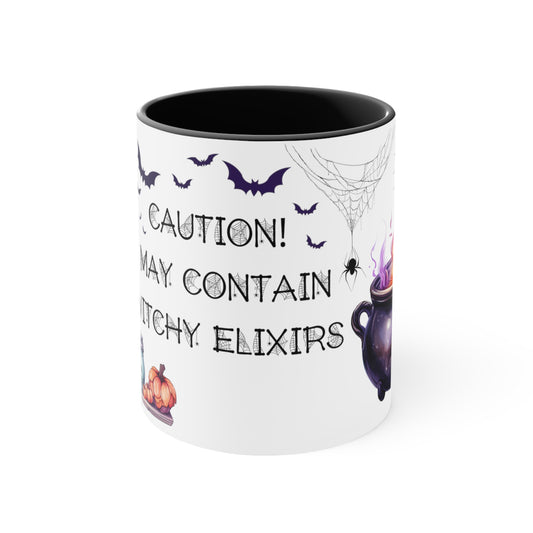 Retro Halloween Coffee Mug Funny Coffee Mug Witchy Mug Halloween Cauldron Mug Halloween Spider Web Mug Halloween Bat Mug Halloween Kitchen