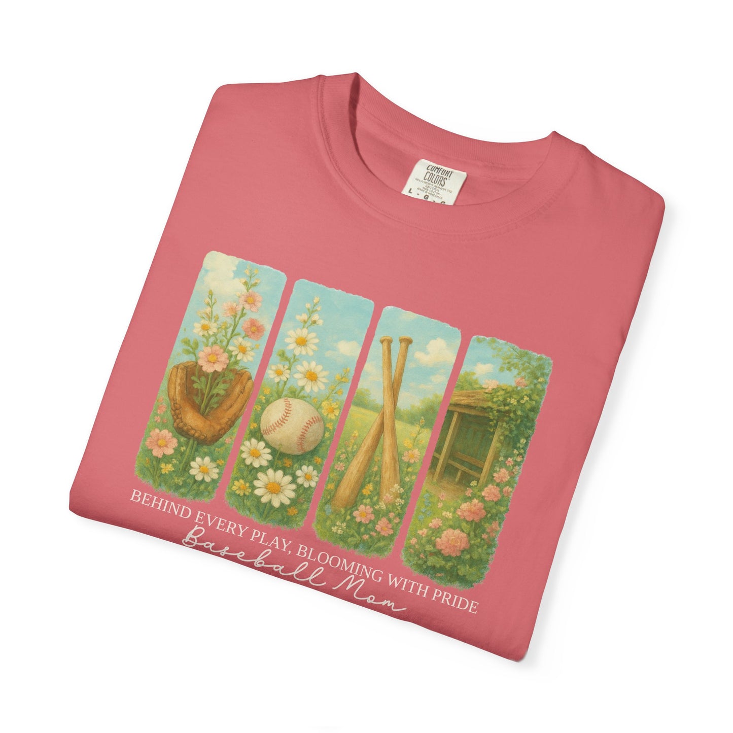 Floral Baseball Mom Shirt