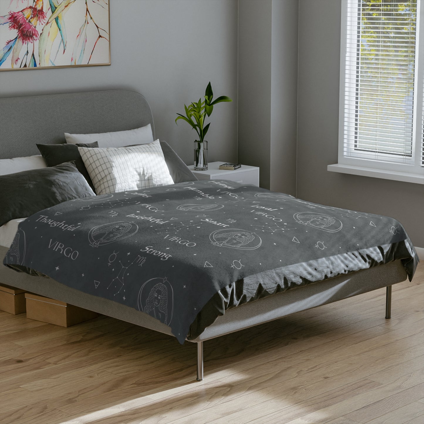 Virgo Zodiac Blanket