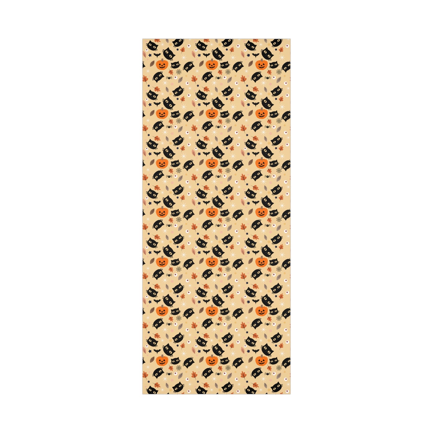 Halloween Cat Wrapping Paper Cute Halloween Wrapping Paper 6 Foot Pumpkin Wrapping Paper Roll Black Cat Halloween Rustic Gift Wrap