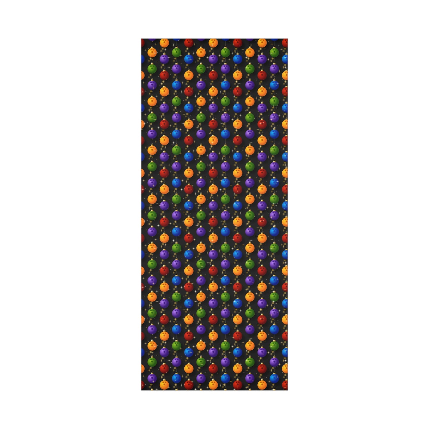 Bowling Christmas Wrapping Paper