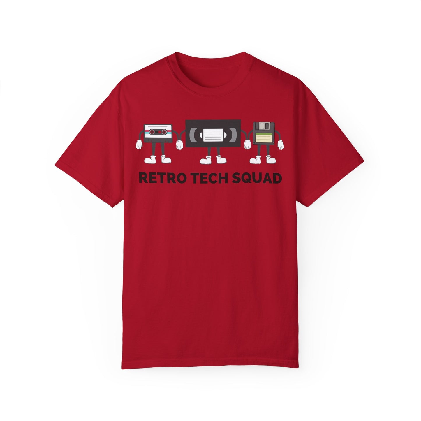 Retro Tech Squad Funny Retro Throwback Shirt