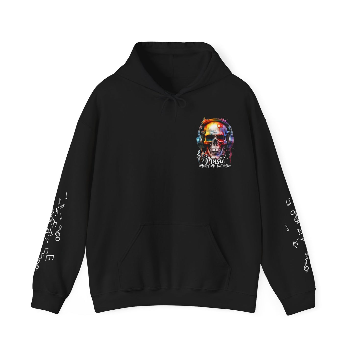 Music Hoodie Skeleton Hooded Sweatshirt