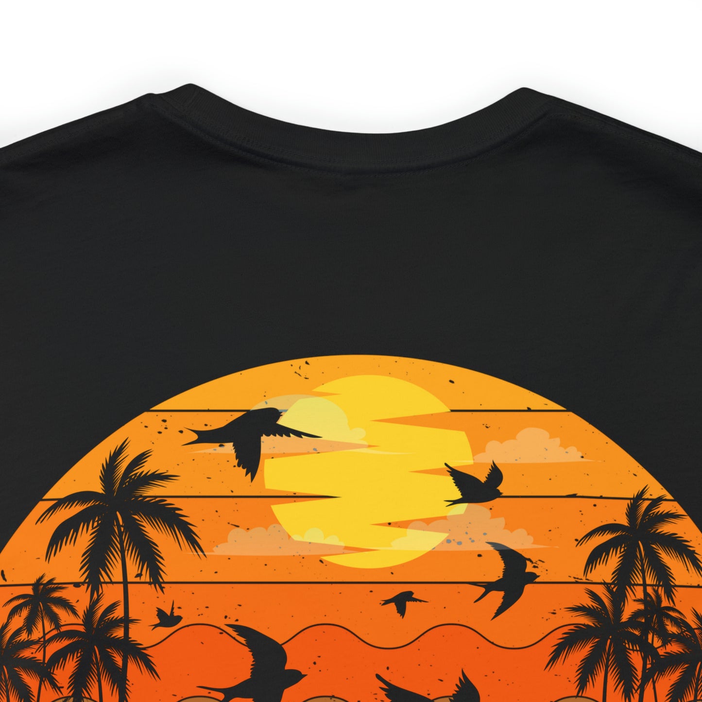 Front and Back Unisex Beach T Shirt Summer Fun Shirt Gift For Her Retro Summer Shirt Gift for Him Vacation Shirt Love Summer Beach Bum Shirt