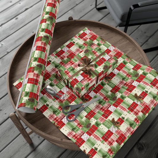 Rustic Plaid Wrapping Paper