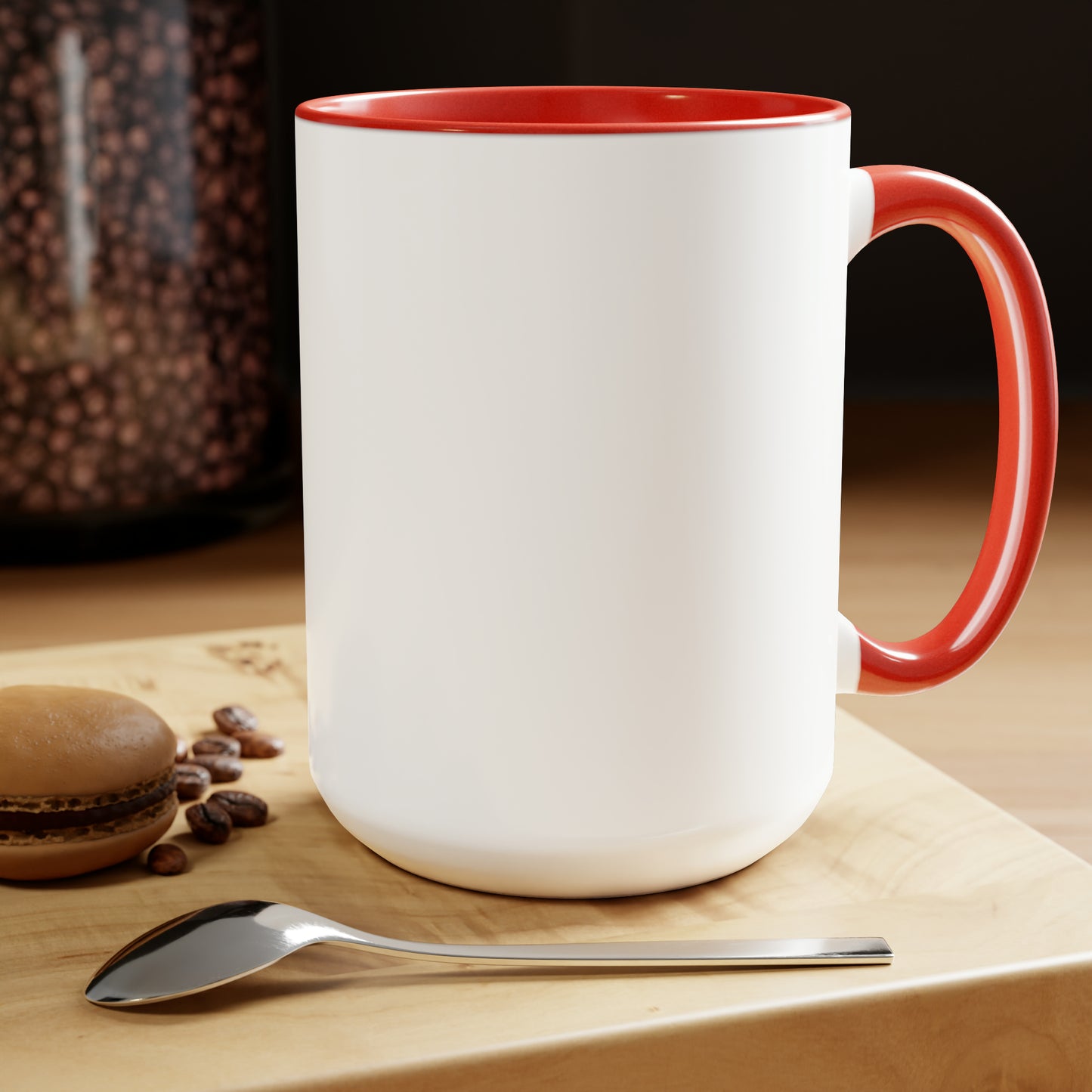 Funny Racquetball Mug 15 oz Two-Tone Coffee Mug