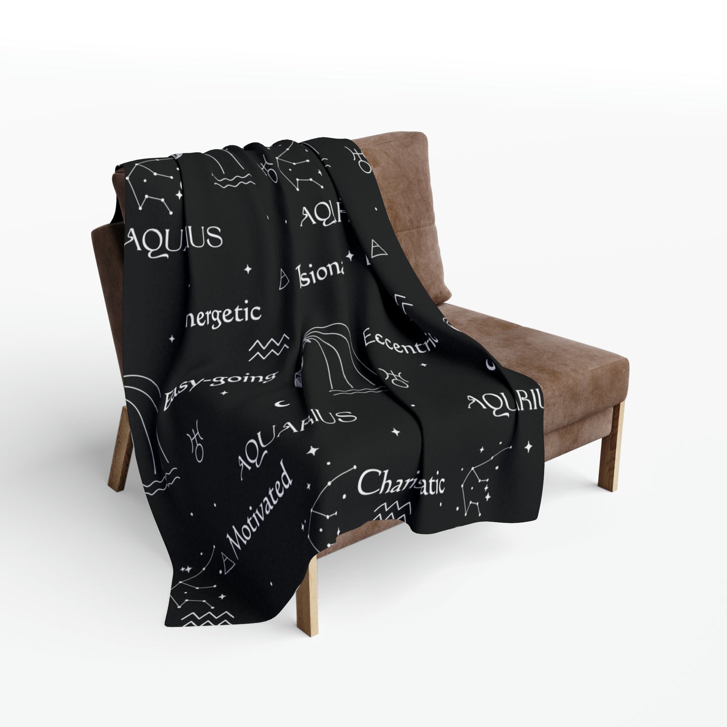 Aquarius Zodiac Blanket
