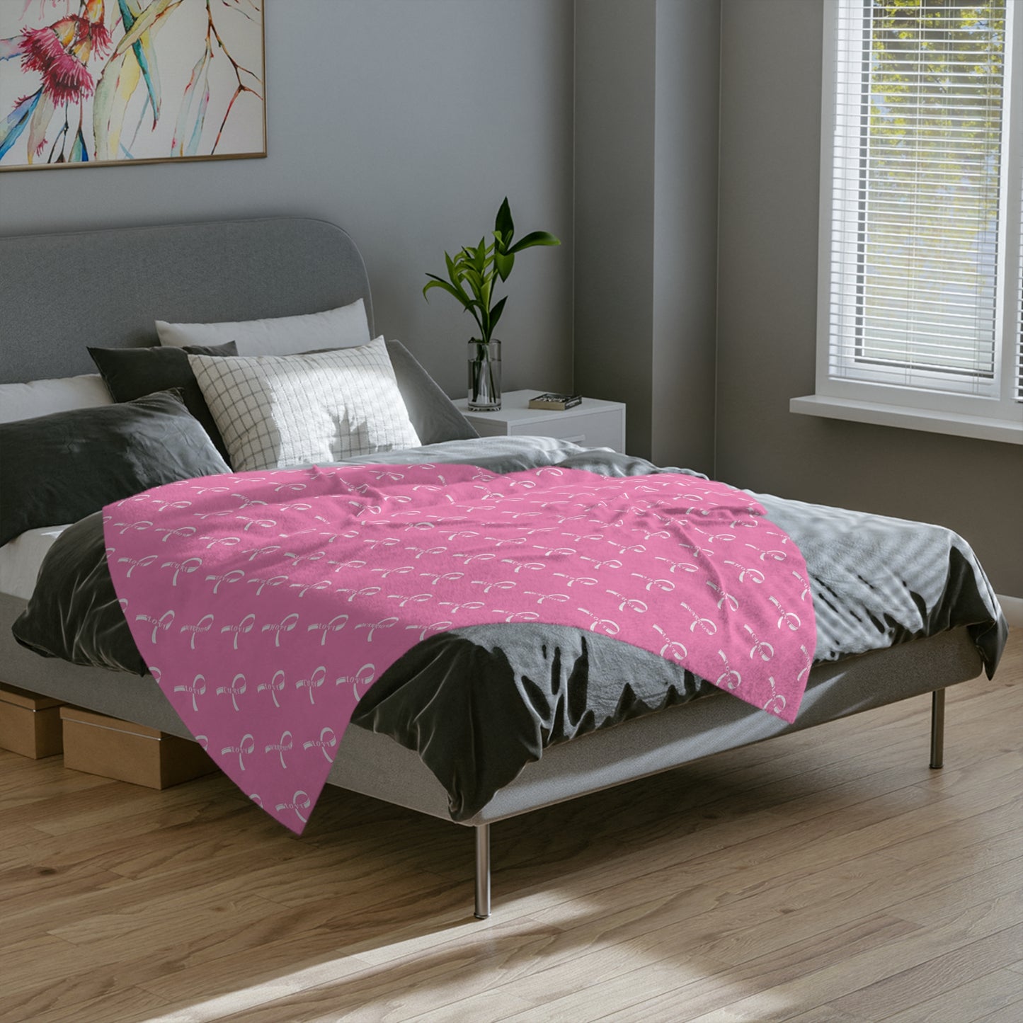 Breast Cancer Blanket, Breast Cancer Awareness Sofa Throw Blanket Breast Cancer Survivor Gift Breast Cancer Pink Ribbon Blanket