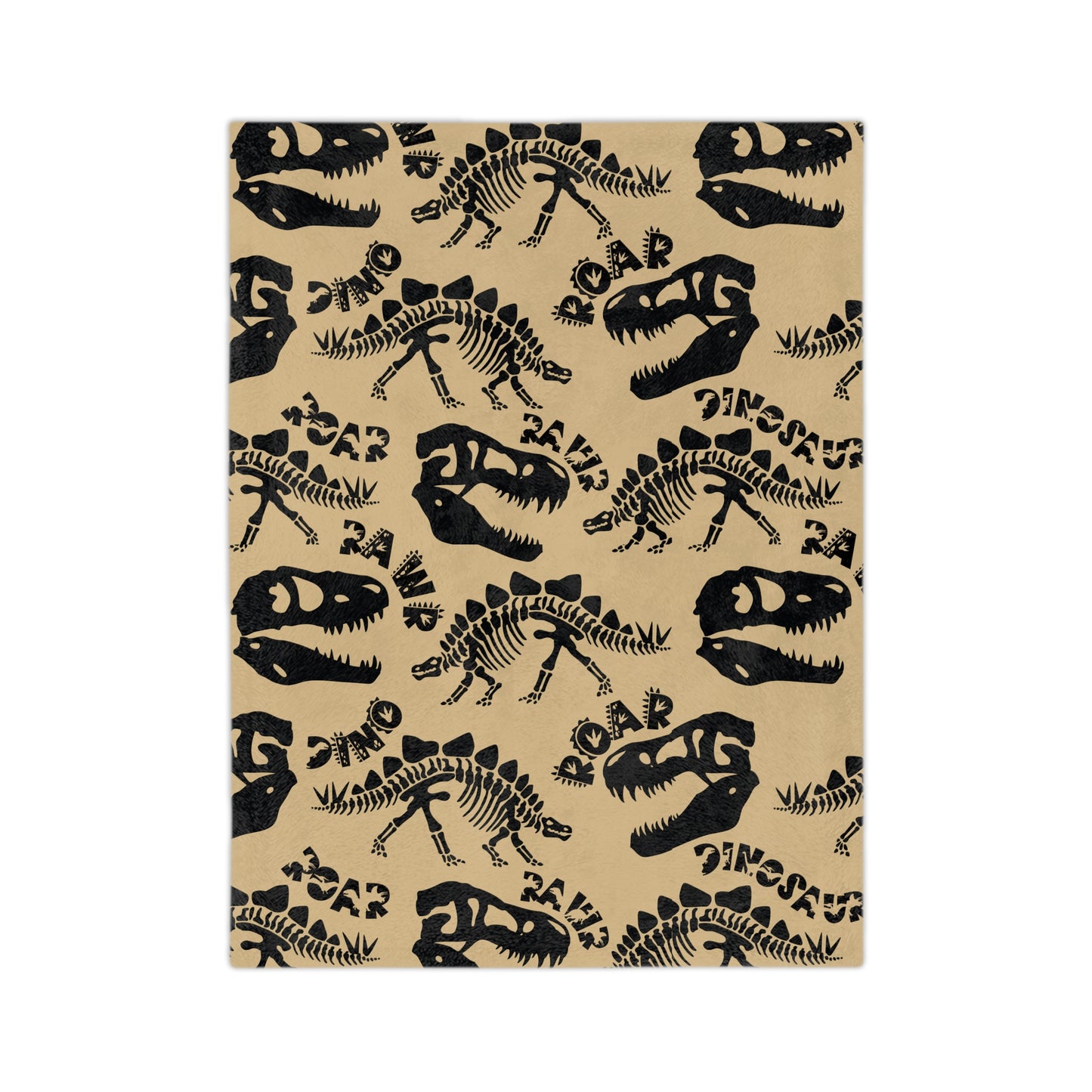 Dinosaur Blanket Minky Throw Blanket Dinosaur Gift Cozy Sofa Throw Blanket
