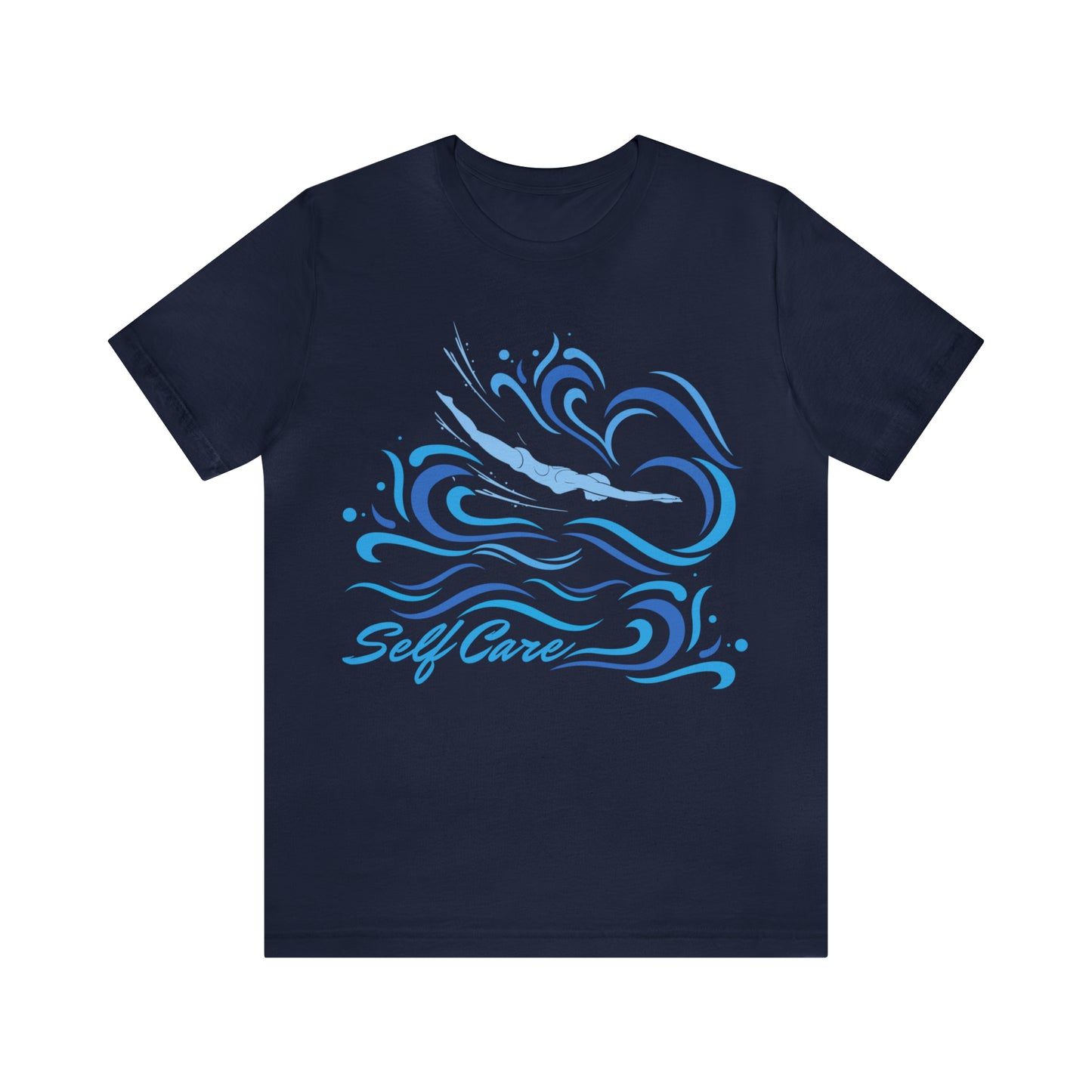 Swimming Tee Shirt Gift for Swimmer Self Care Shirt Swimmer Gift Swim Sport Shirt Gift For Swim Team Swimming Lover Tee Gift For Best Friend