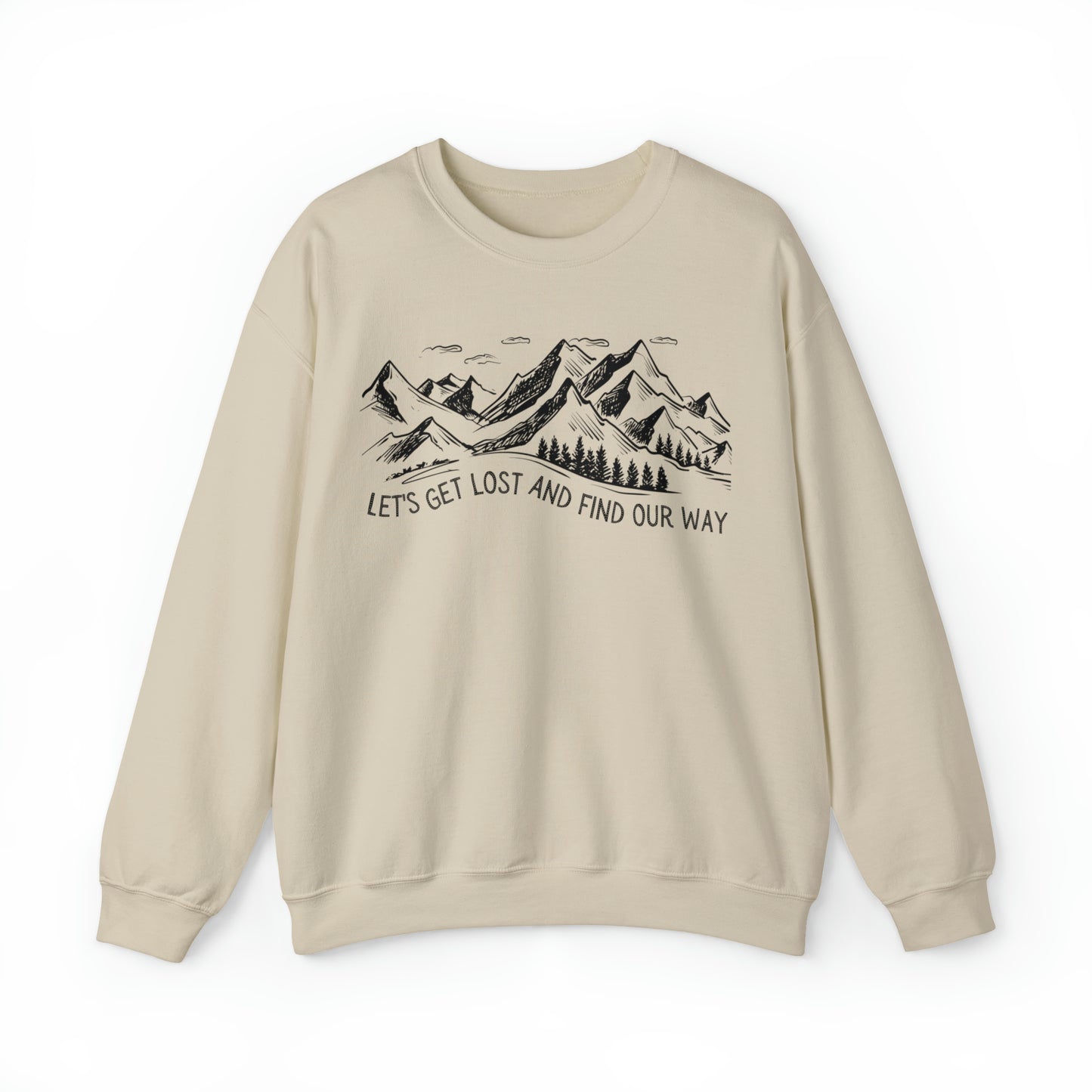 Mountain Sweatshirt Nature Lover Gift Hiking Sweatshirt