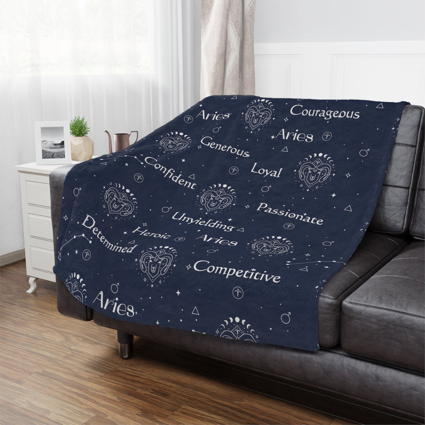 Aries Zodiac Blanket