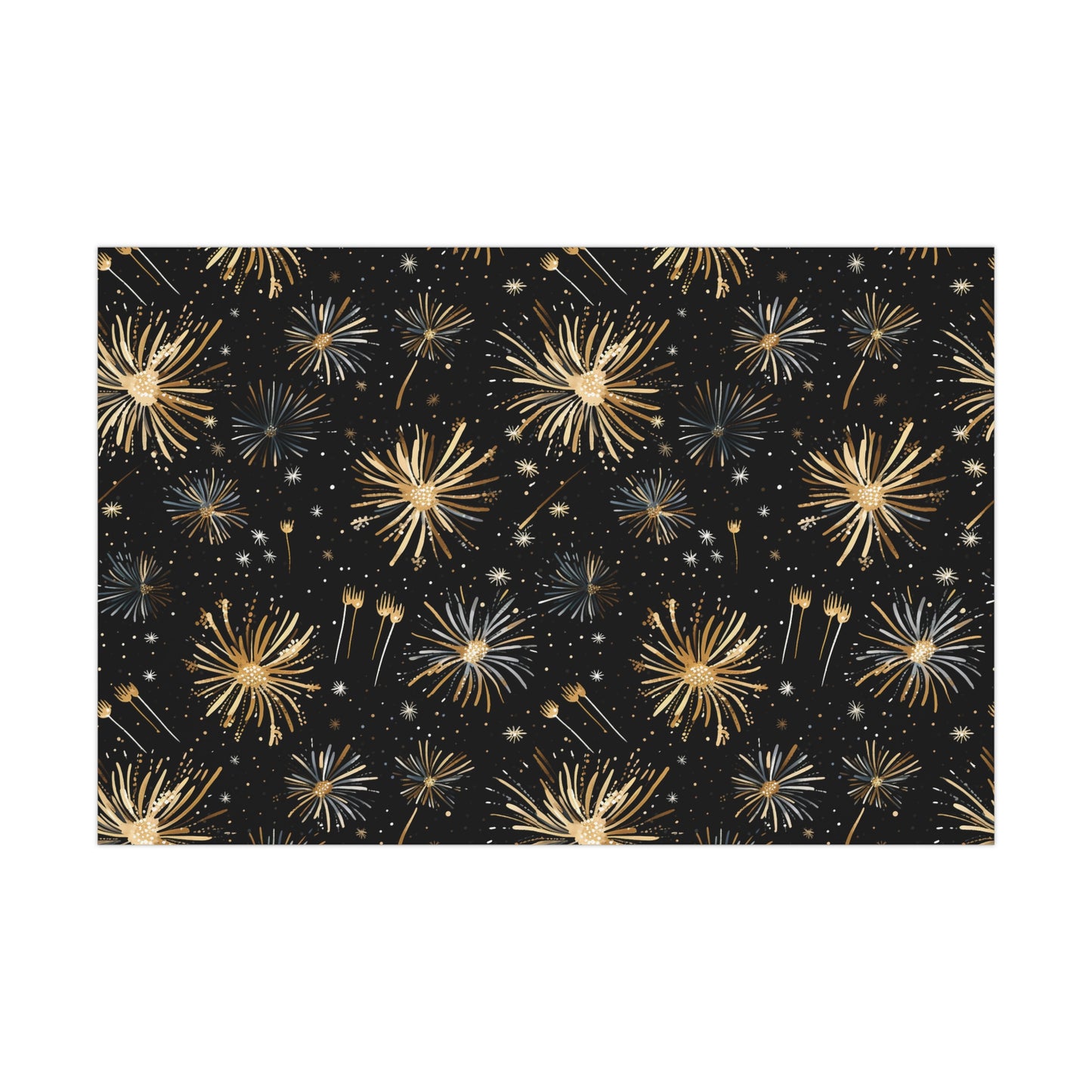 New Year Wrapping Paper