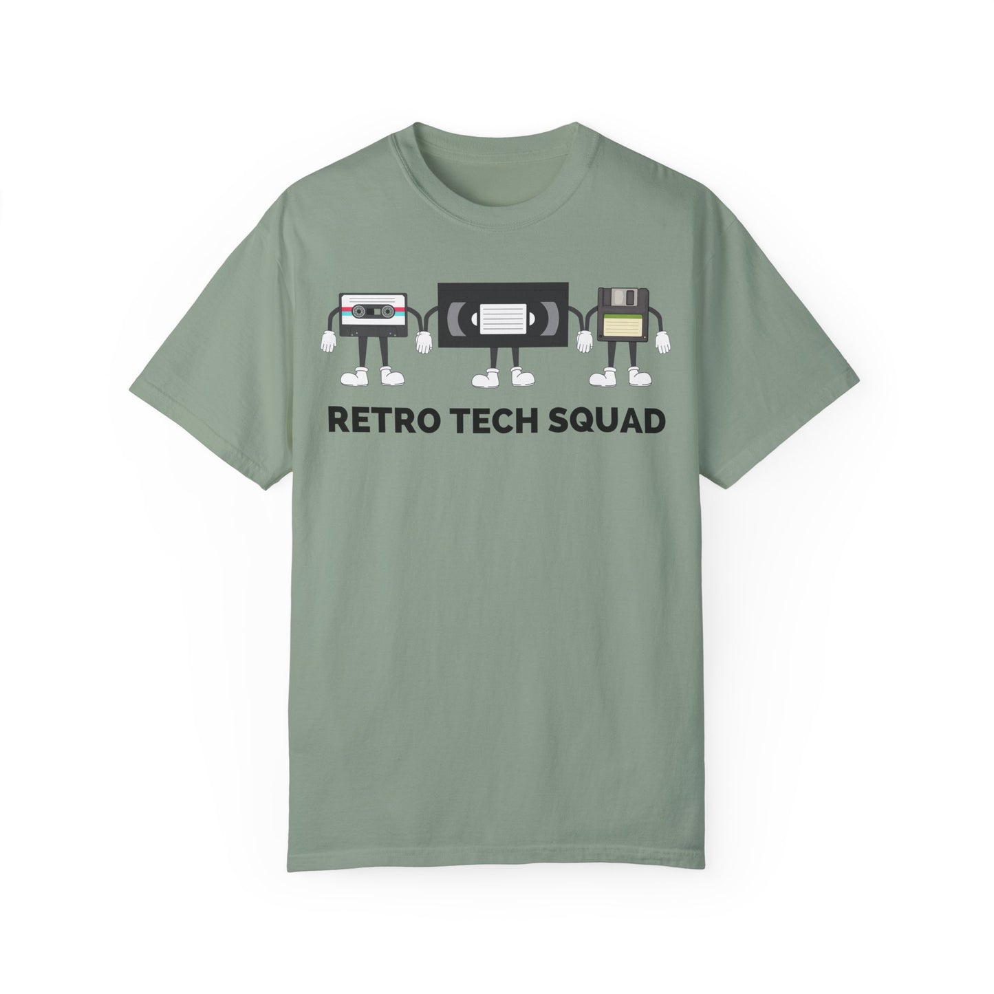 Retro Tech Squad Funny Retro Throwback Shirt
