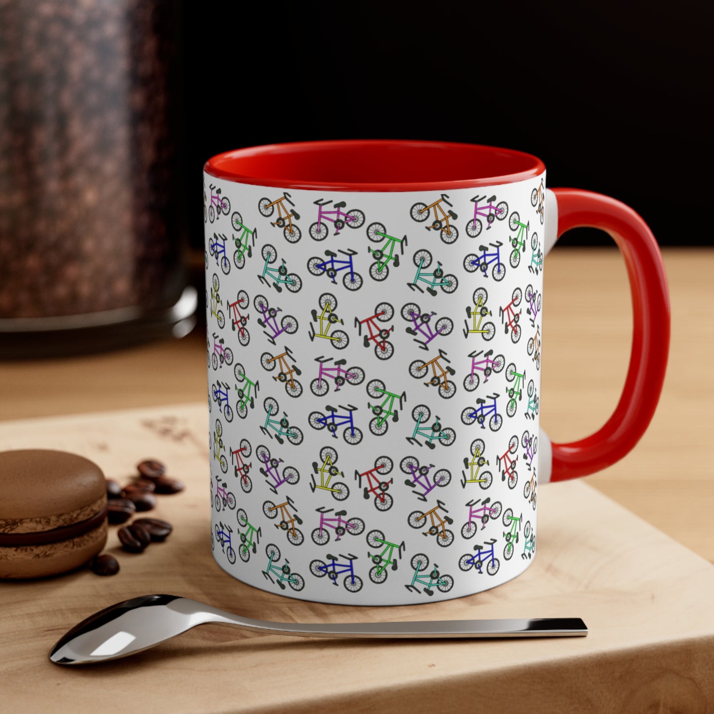 Bicycle Coffee Mug Bike Lover Gift Cycling Mug Gifts For Her 11oz Ceramic Coffee Mug Gifts For Him Mountain Bike Mug Cyclist Gift Sport Mug