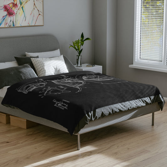 Fireman Helmet United States Patent Blanket