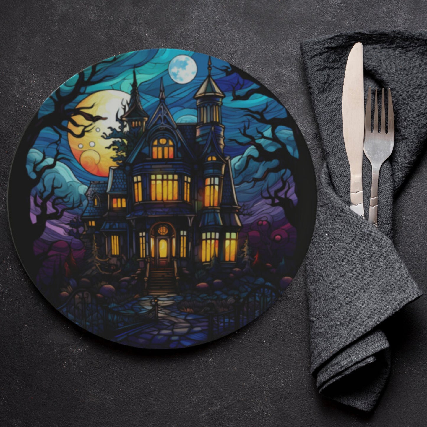 Haunted Mansion Bone China Plate