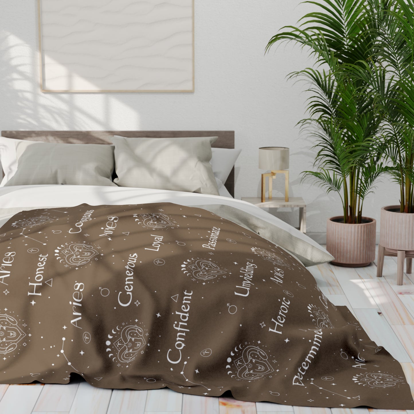 Aries Zodiac Blanket