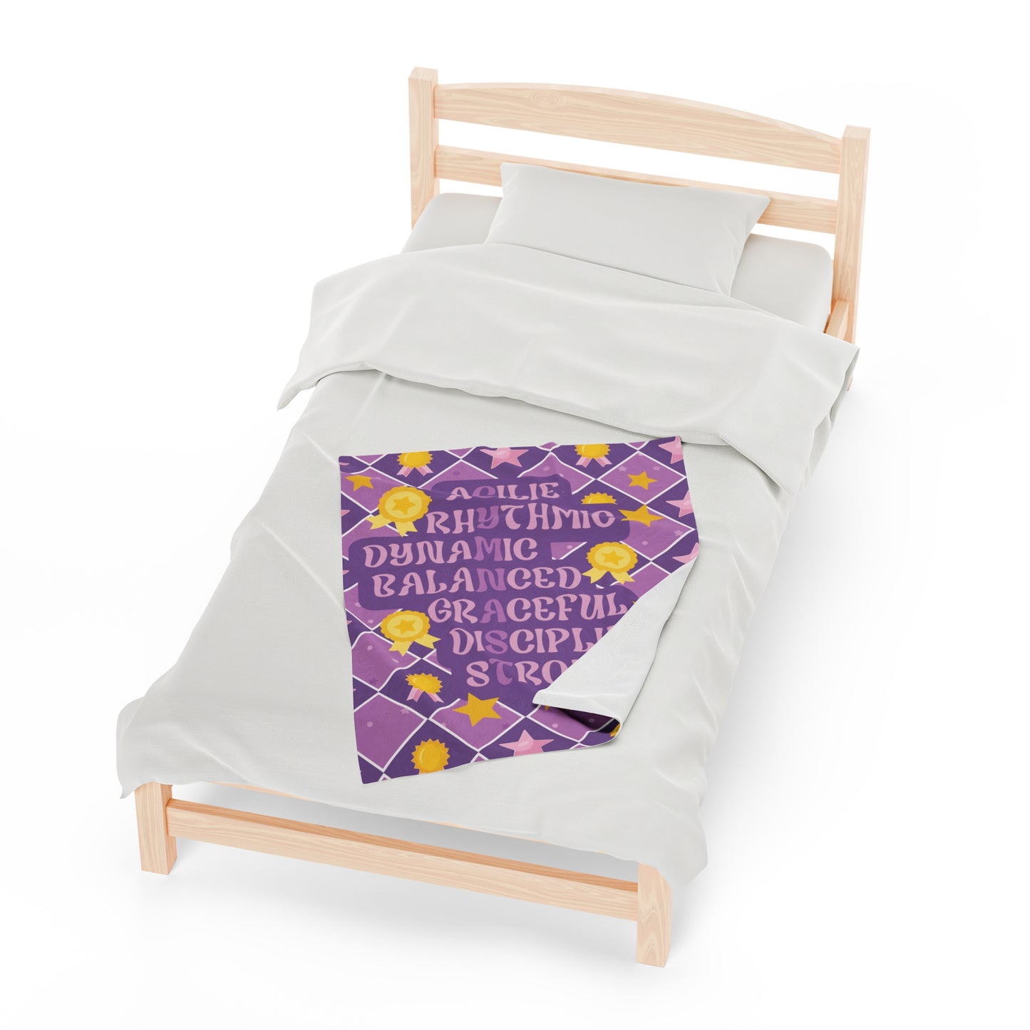 Gymnast Blanket Gymnastics Gift for Gymnast