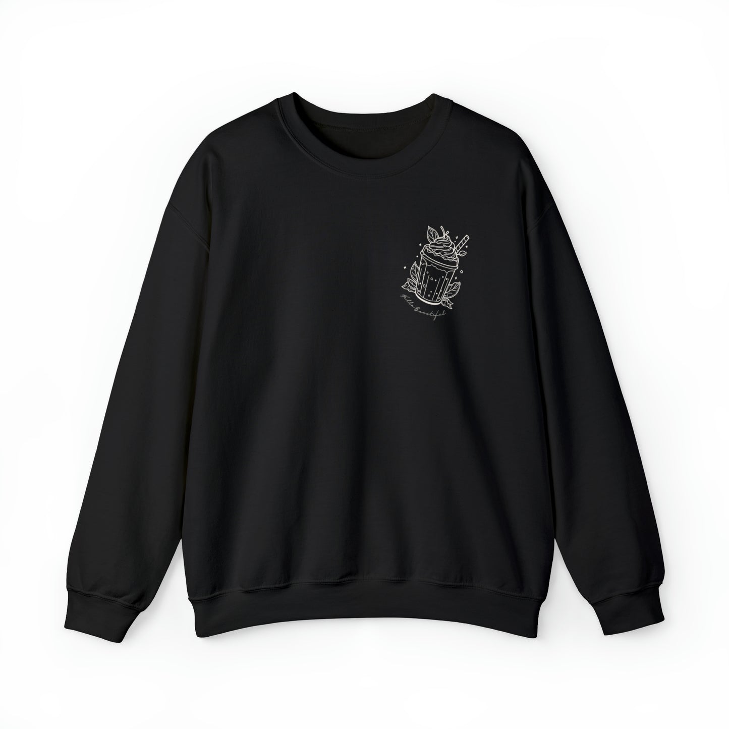 Inspirational Pumpkin Spice Sweatshirt, Thankful Grateful Blessed Sweatshirt Pumpkin Spice Latte Sweatshirt Fall Coffee Lover Sweatshirt