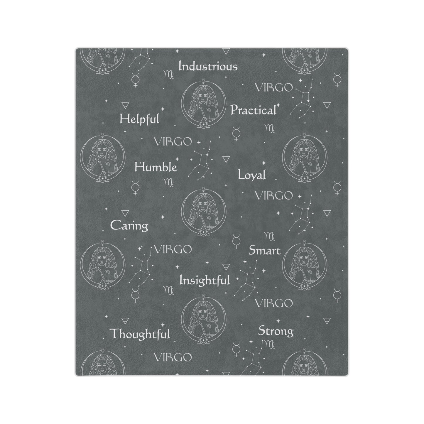 Virgo Zodiac Blanket
