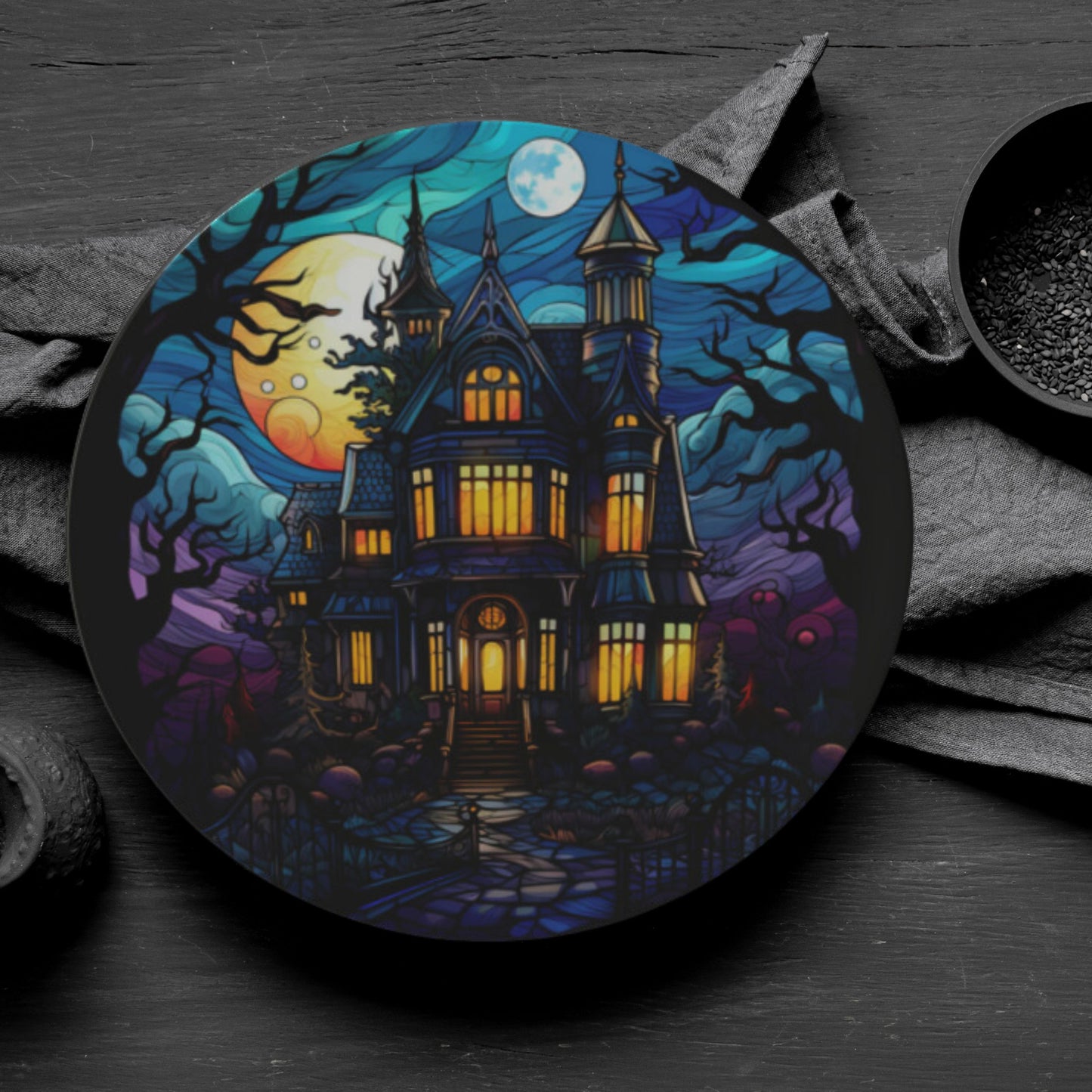 Haunted Mansion Bone China Plate