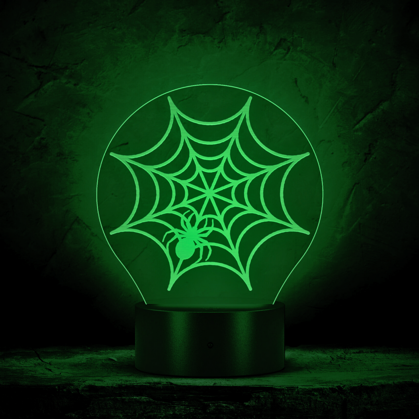 Halloween Spider Web LED Light Halloween Decor