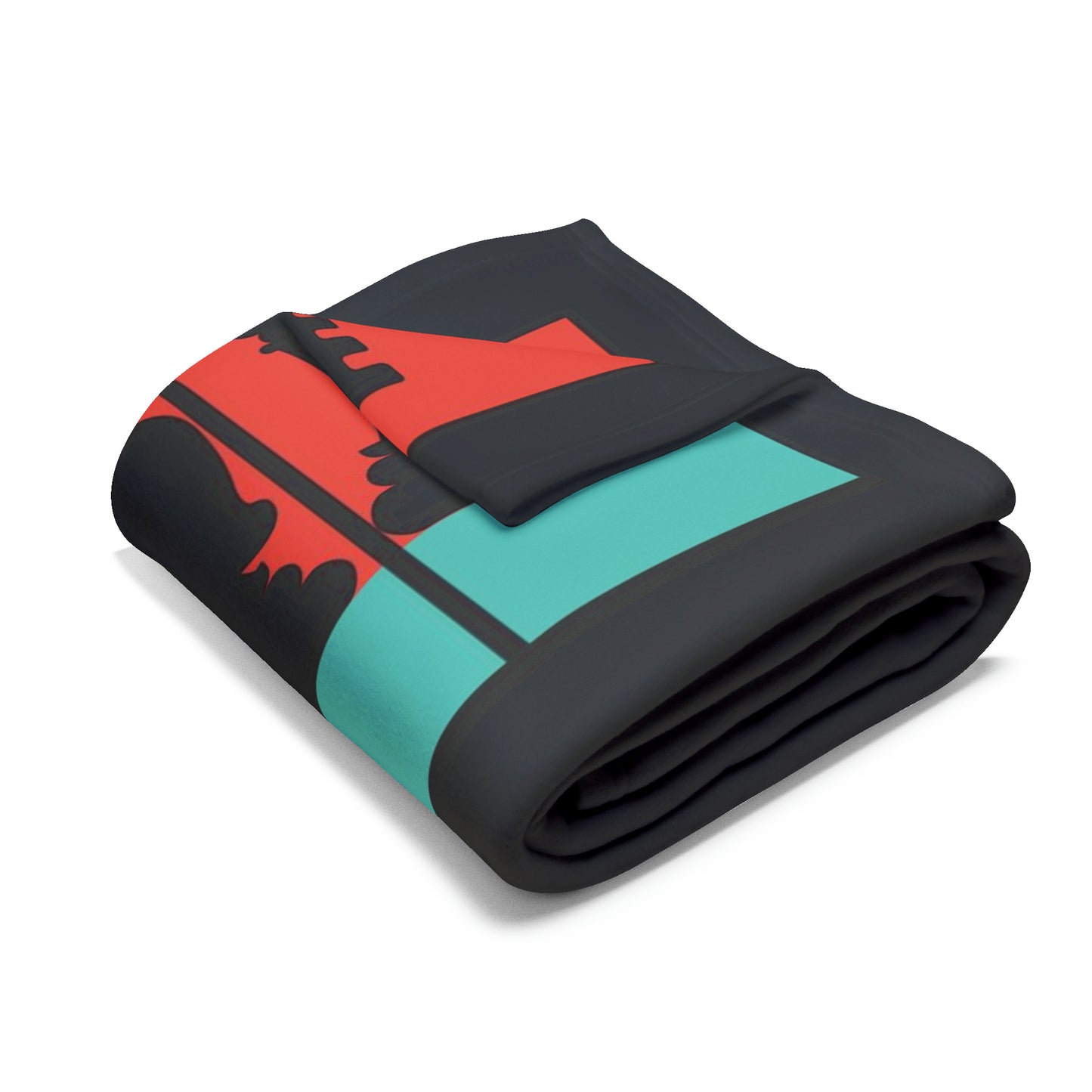 Personalized Retro Chess Blanket