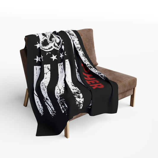 Personalized Boxing Blanket Gift For Boxer